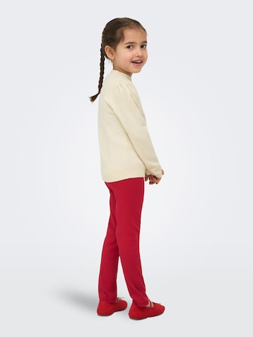 Only Mini Скинни Леггинсы 'KMGTrinny' в Красный