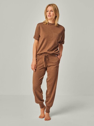 YOU LOOK PERFECT Shirt 'Elfie' in Braun