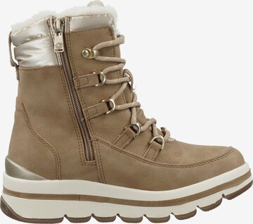 TOM TAILOR Snow boots in Beige