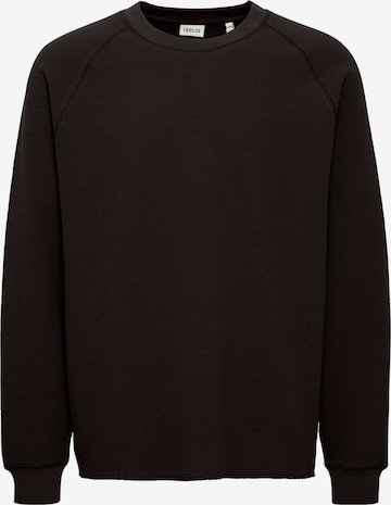 !Solid Sweatshirt in Zwart: voorkant