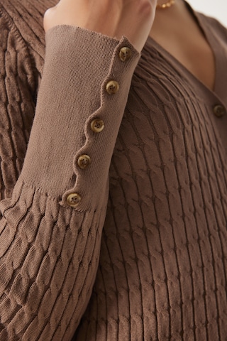 Cardigan Happiness İstanbul en marron