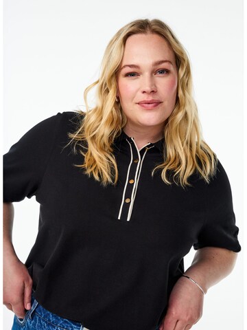 T-shirt 'Casila' Zizzi en noir