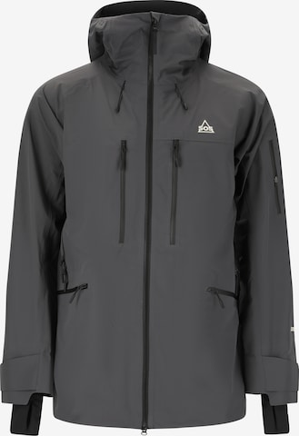 SOS Softshelljacke 'Kula' in Grau: Vorderseite