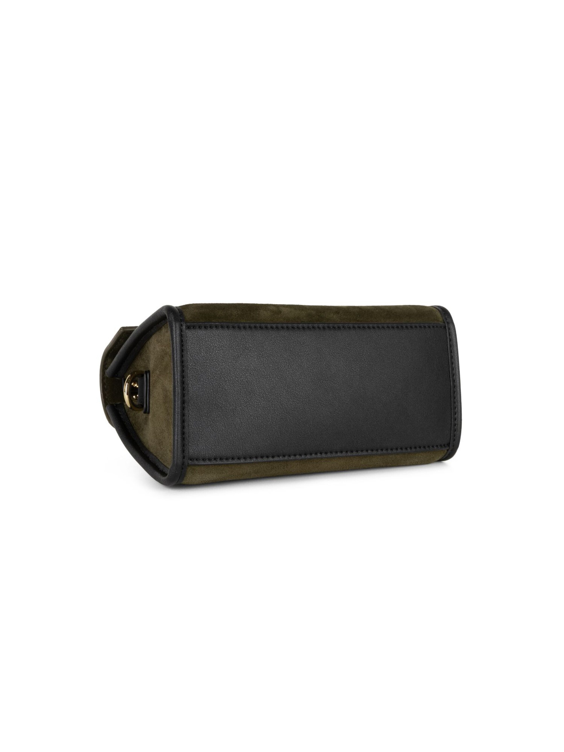 GIYA Amsterdam Handbag 'The Maya bag - olive green' in Green