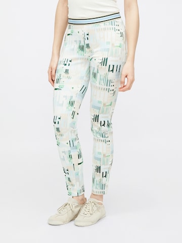 Marc Cain Skinny Fit Клин в синьо: отпред