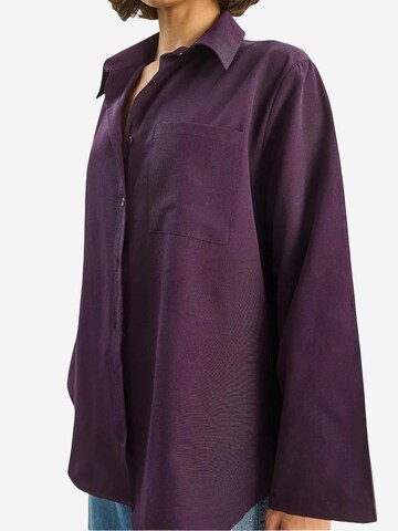 Camicia da donna di Bianco Lucci in lilla