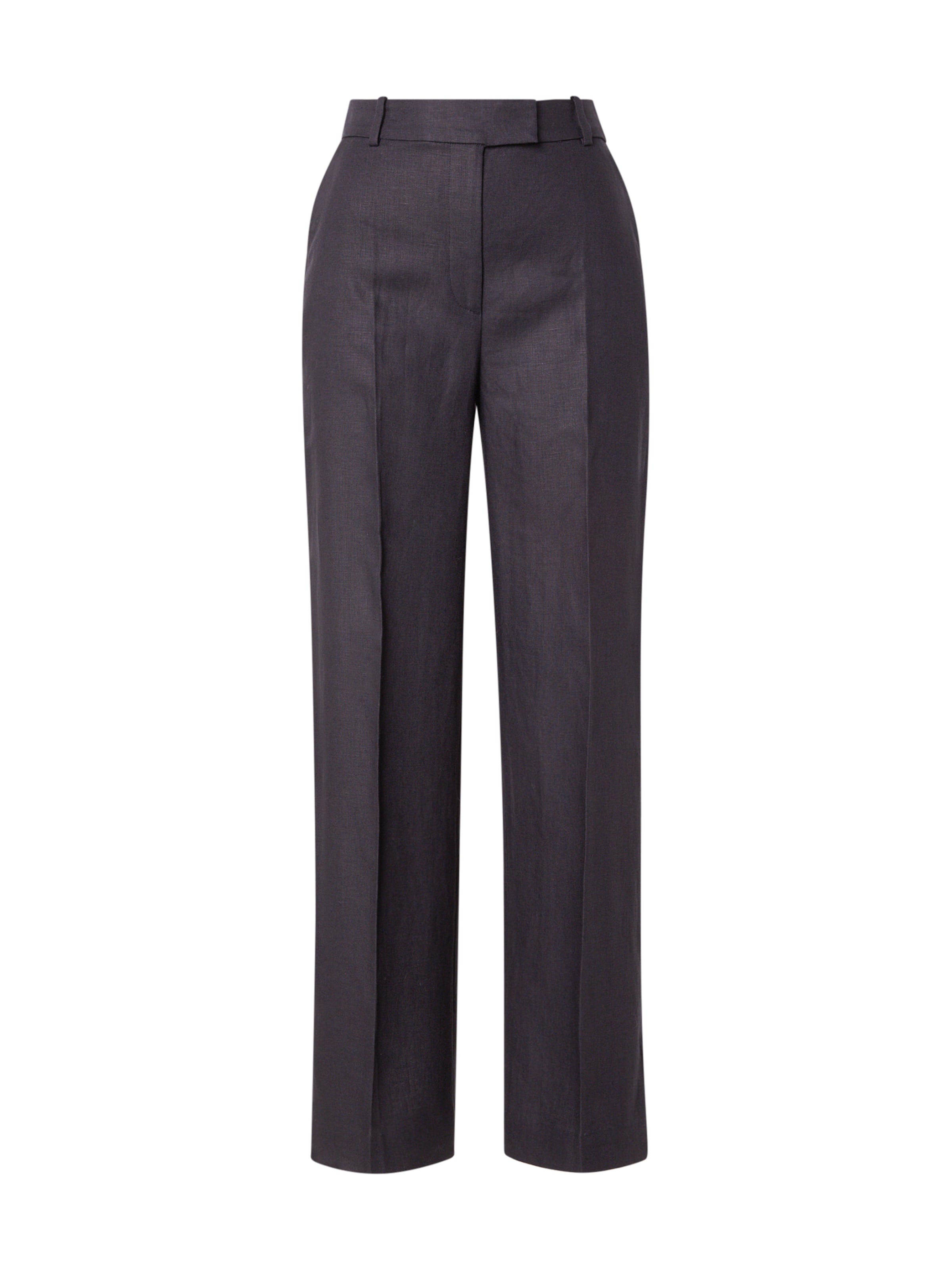 melns & Other Stories Platas staras Buktētas bikses: no priekšpuses