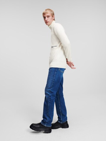 KARL LAGERFELD JEANS Sweter w kolorze biały