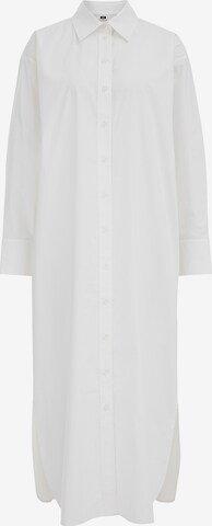 Robe-chemise WE Fashion en blanc : devant