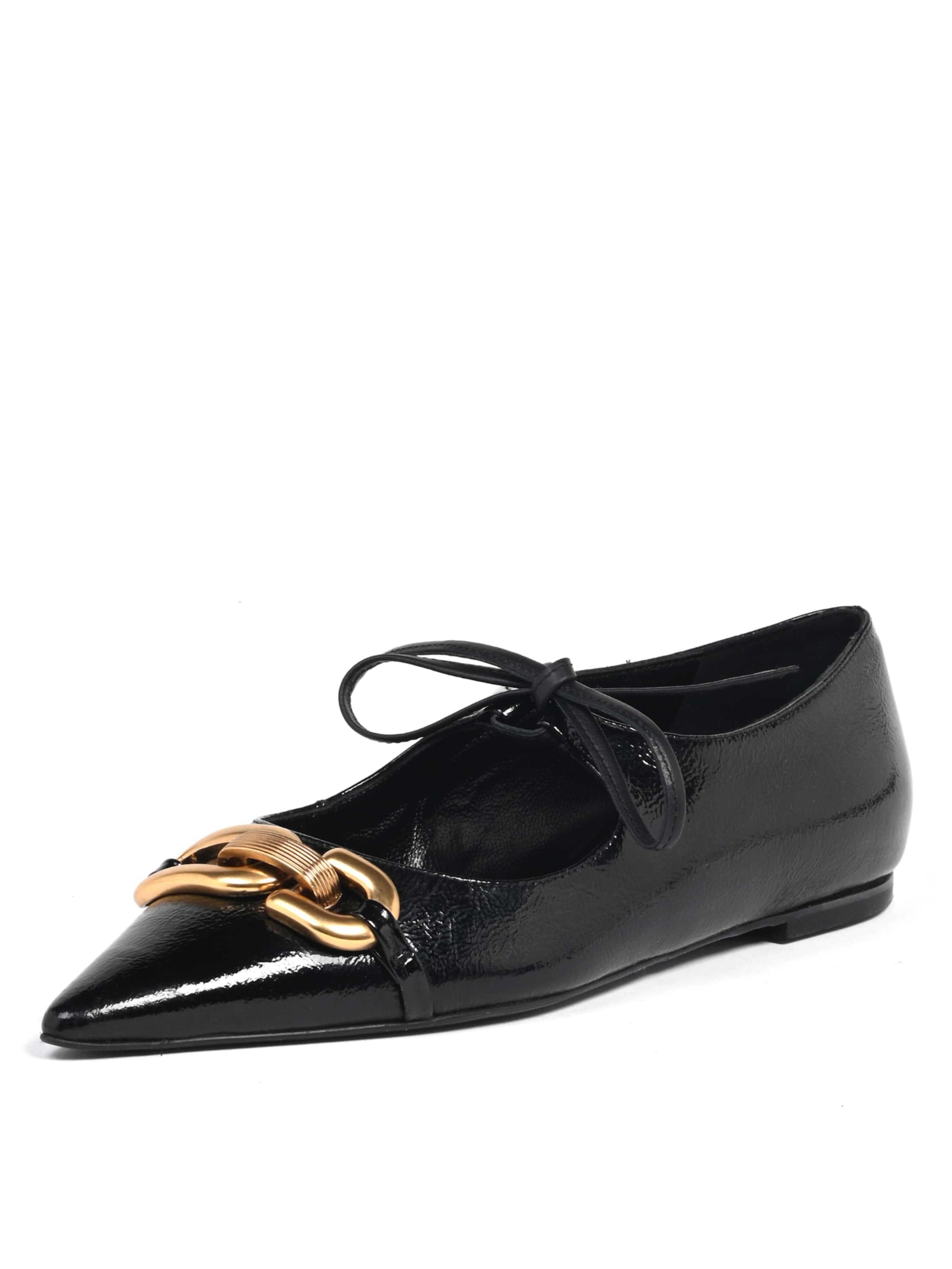 Ballerines BALDININI en noir : devant