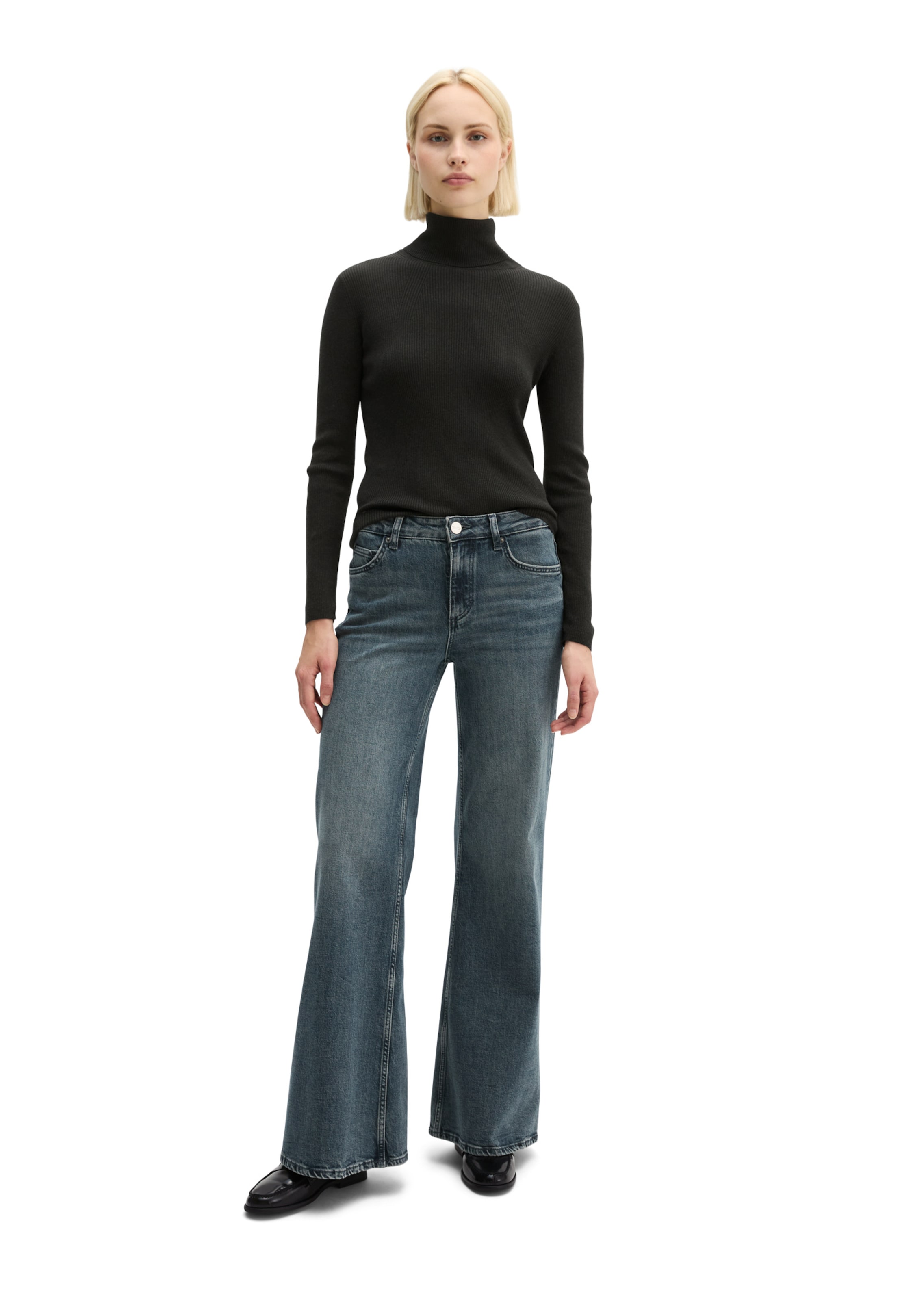 Marc O'Polo Flared Jeans in Grey