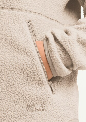 JACK WOLFSKIN Fleecejacke in Beige