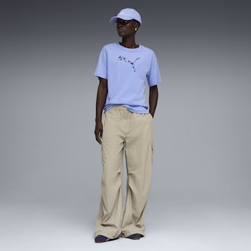 PUMA T-Shirt in Lila