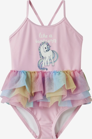 NAME IT Uimapuku 'NMFZUPA' värissä vaaleanpunainen: etupuoli