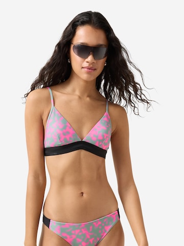 Bogner Fire + Ice Triangel Bikinitop 'Hanka' in Pink: Vorderseite