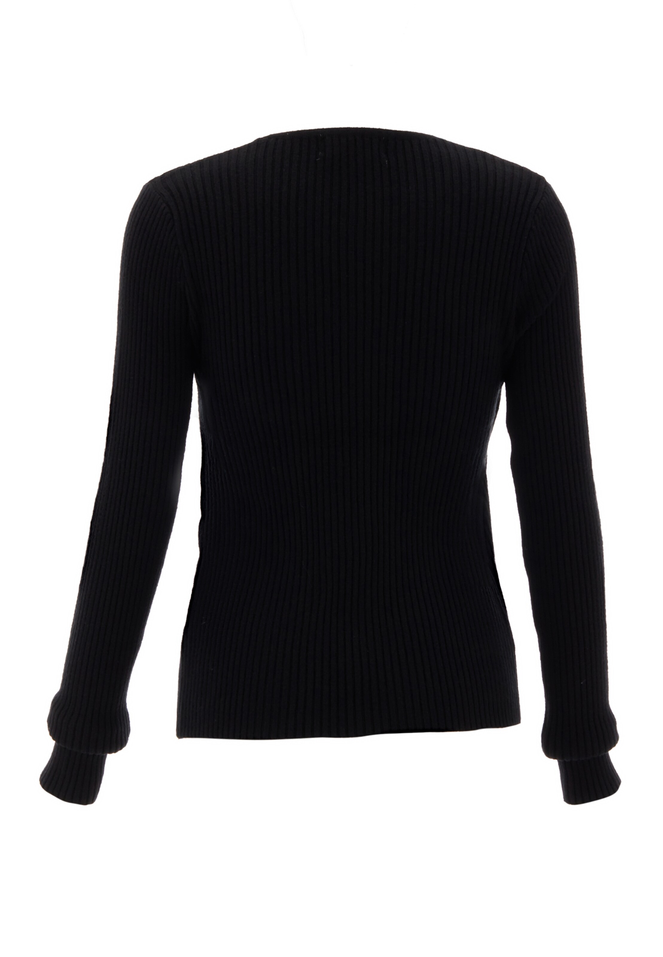 NAEMI Pulover | črna barva