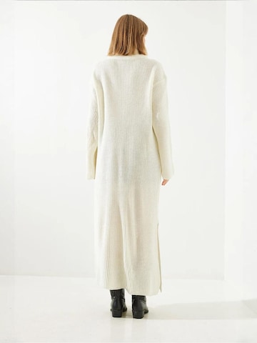 Bianco Lucci Jurk 'Maxi' in Beige
