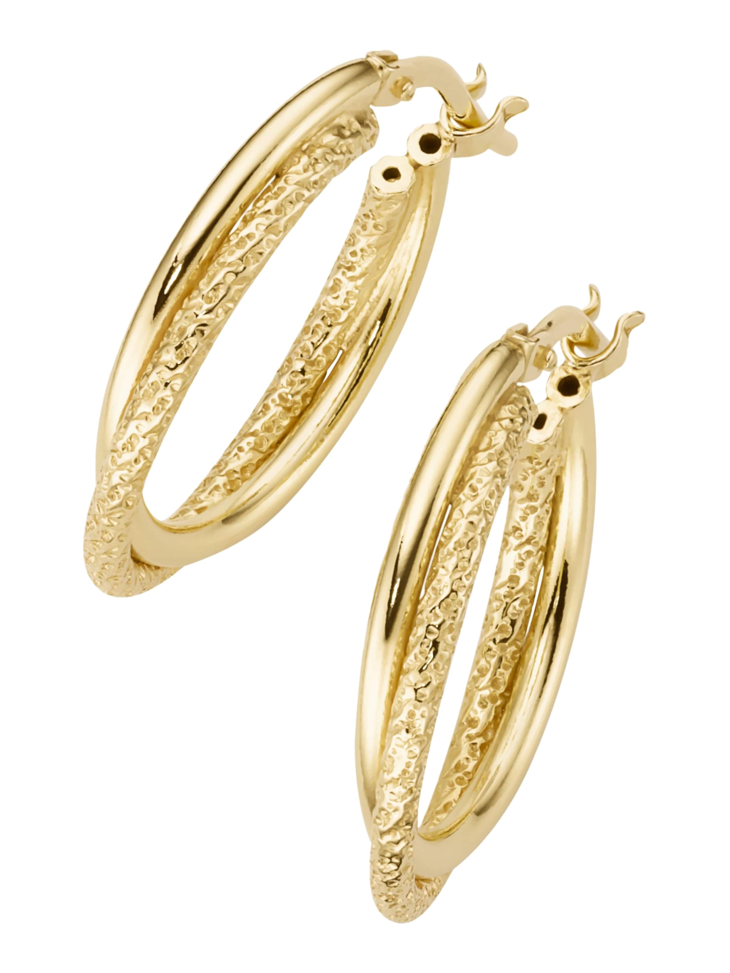 Orecchini Smart Jewel di colore oro, Visualizzazione prodotti