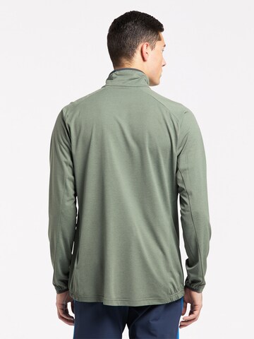 Haglöfs Athletic Fleece Jacket 'Mirre Mid' in Green