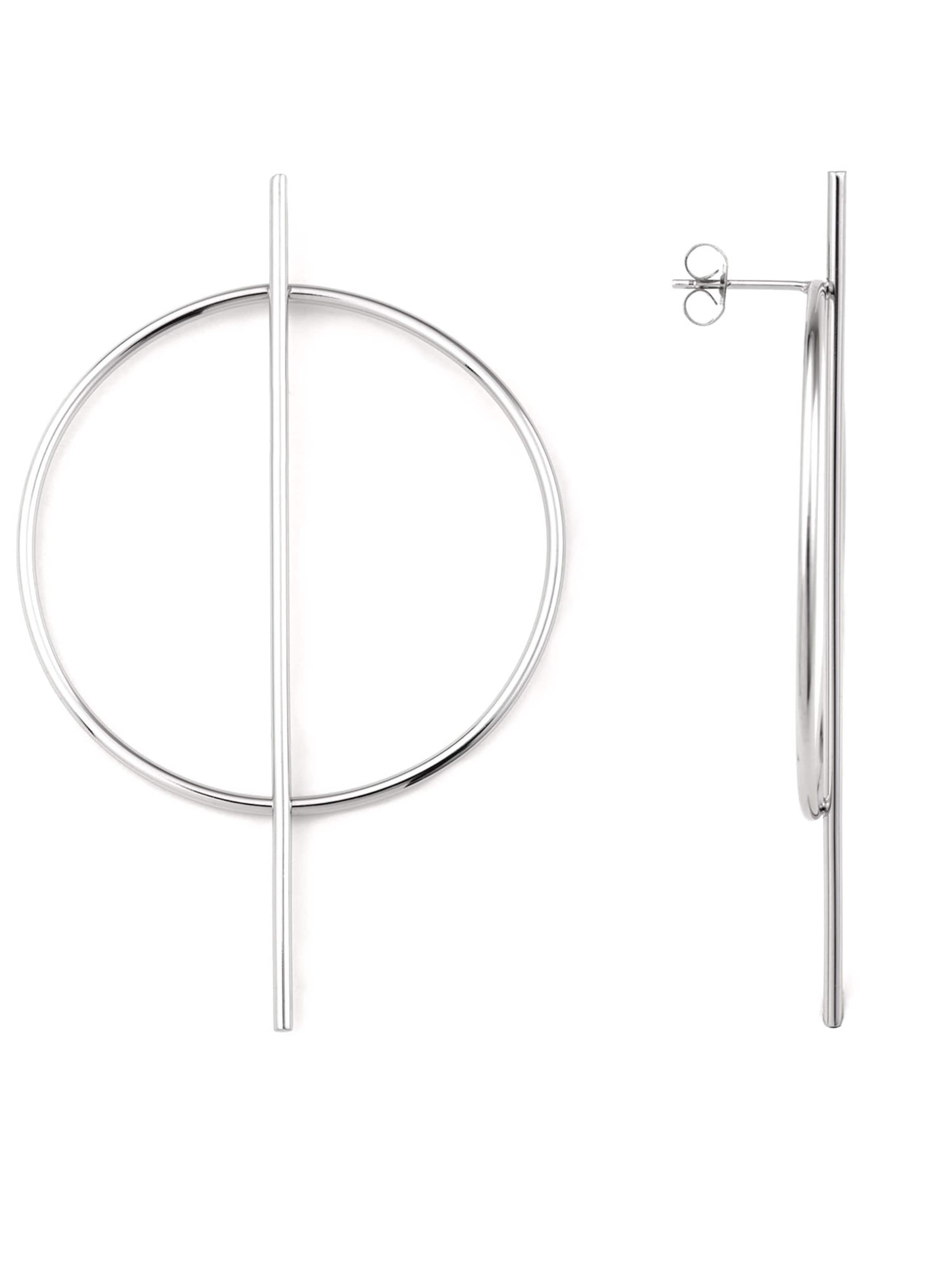 Heideman Oorbellen in Zilver: voorkant