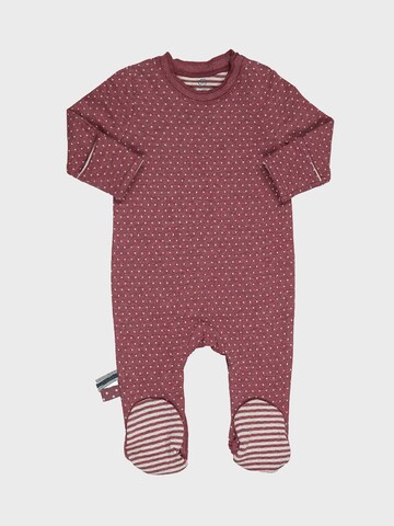 OrganicEra Romper/Bodysuit in Red: front