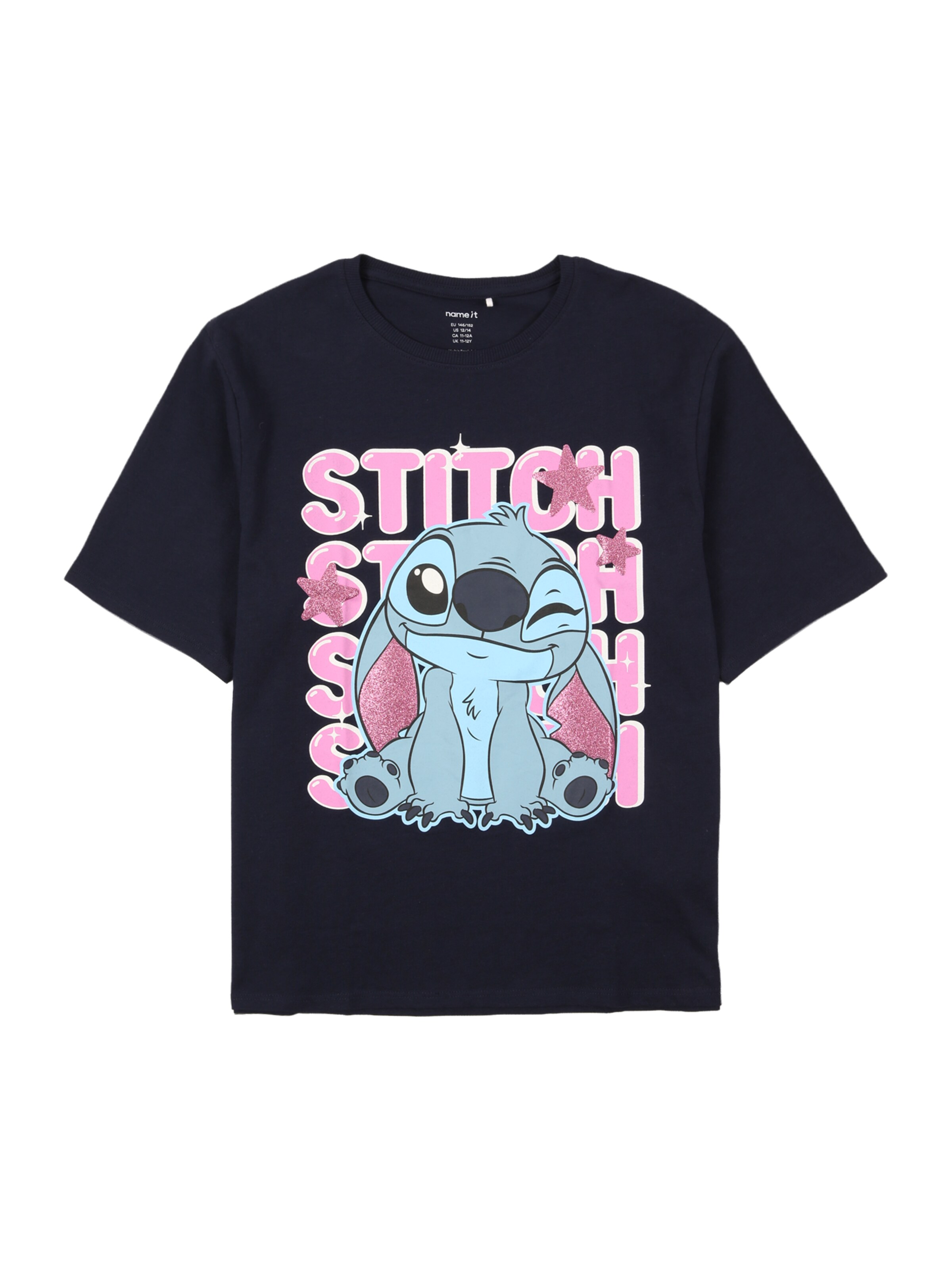 NAME IT Футболка 'NKFDymir Stitch' в Цвет морской волны / Небесно-голубой / Светло-розовый / Темно-розовый, Обзор товара