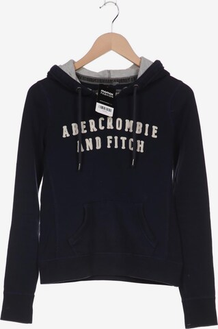 Abercrombie & Fitch Kapuzenpullover S in Blau: predná strana