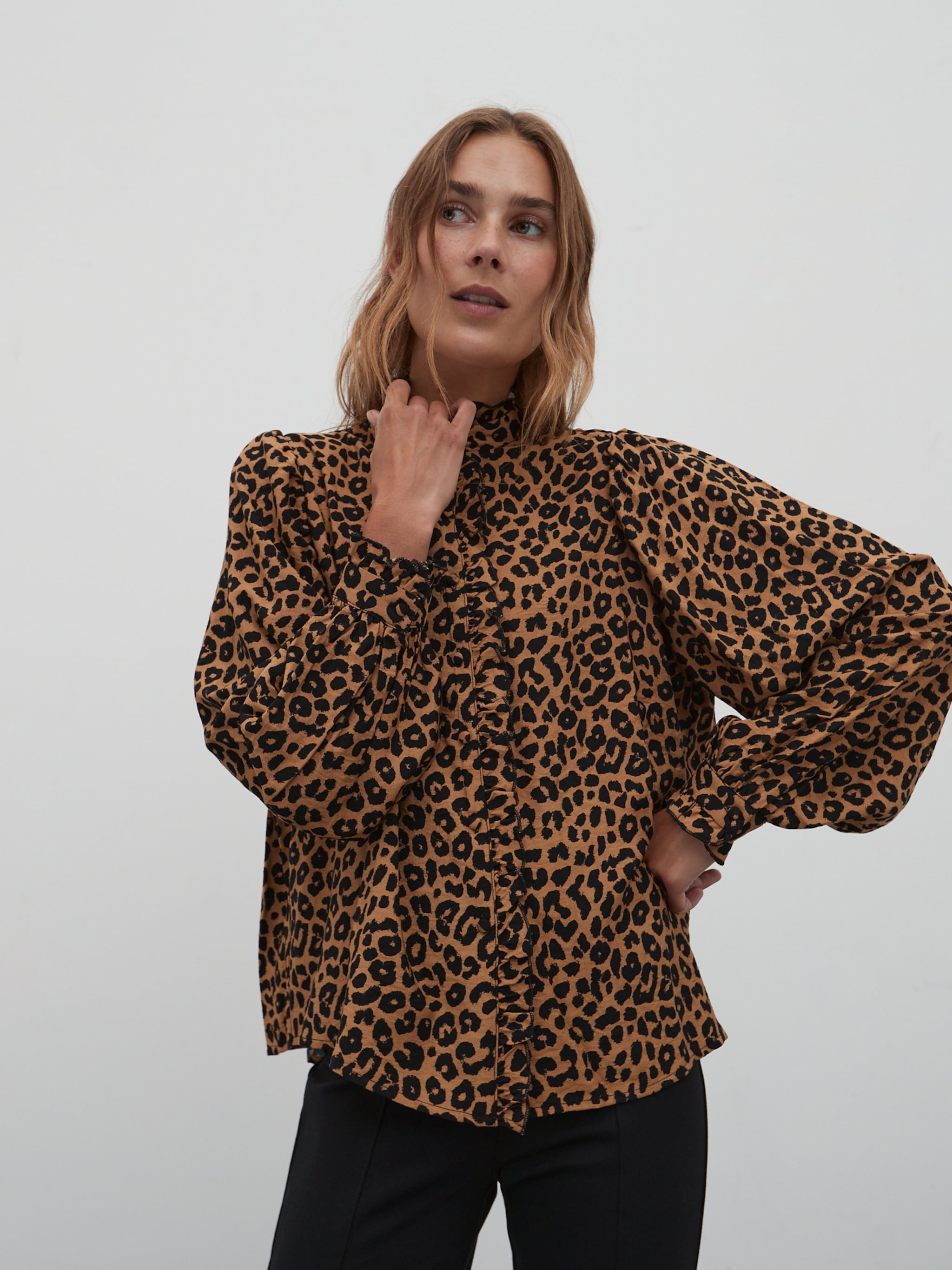 EDITED Produits Chemisier 'Rosiel' marron