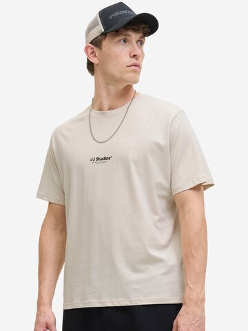 JACK & JONES Shirt 'Soho'‌‌ in Beige: Vorderseite