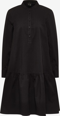 DreiMaster Klassik Shirt Dress in Black: front