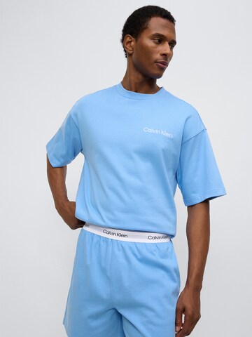 Calvin Klein Underwear - Pijama corto en azul