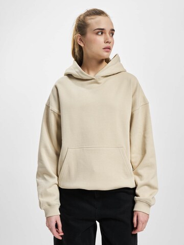 DEF Sweatshirt in Beige: predná strana