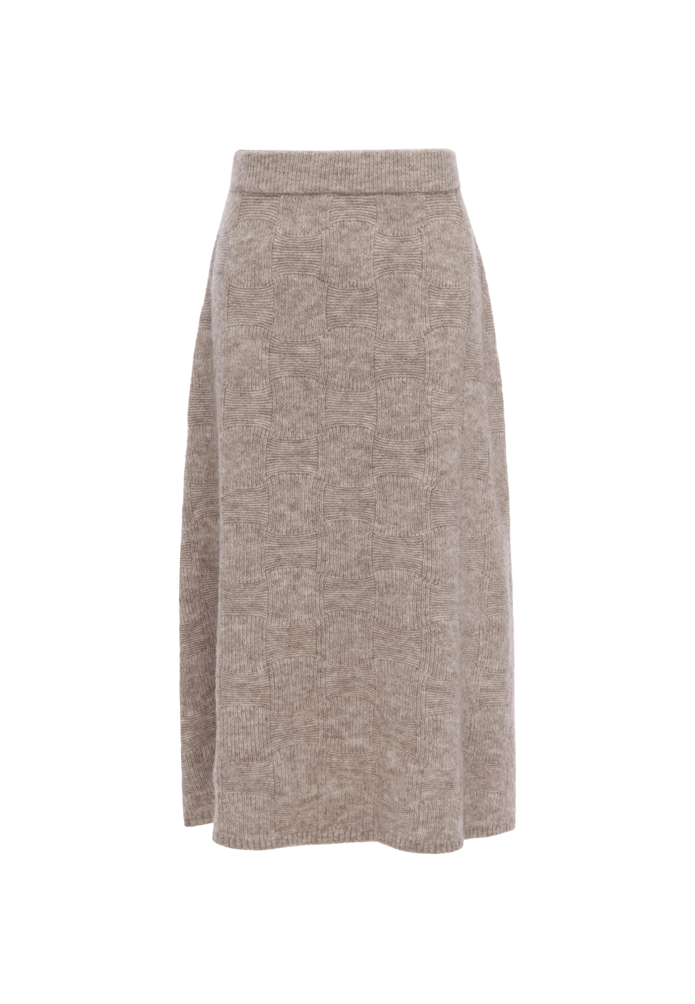 Jupe usha BLACK LABEL en beige : devant