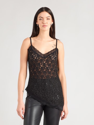Top 'Mailin' di ABOUT YOU in nero: frontale