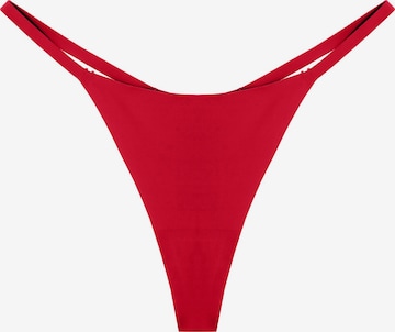 GOD SAVE QUEENSTanga gaćice 'Second Skin G-String' - crvena boja: prednji dio
