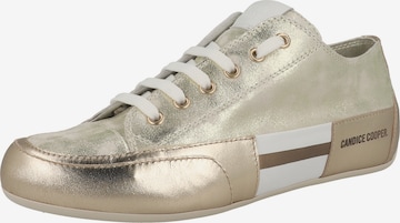 Baskets basses Candice Cooper en beige : devant