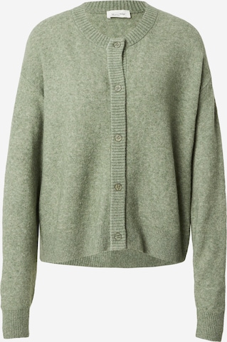 Cardigan 'Damsville' AMERICAN VINTAGE en vert : devant