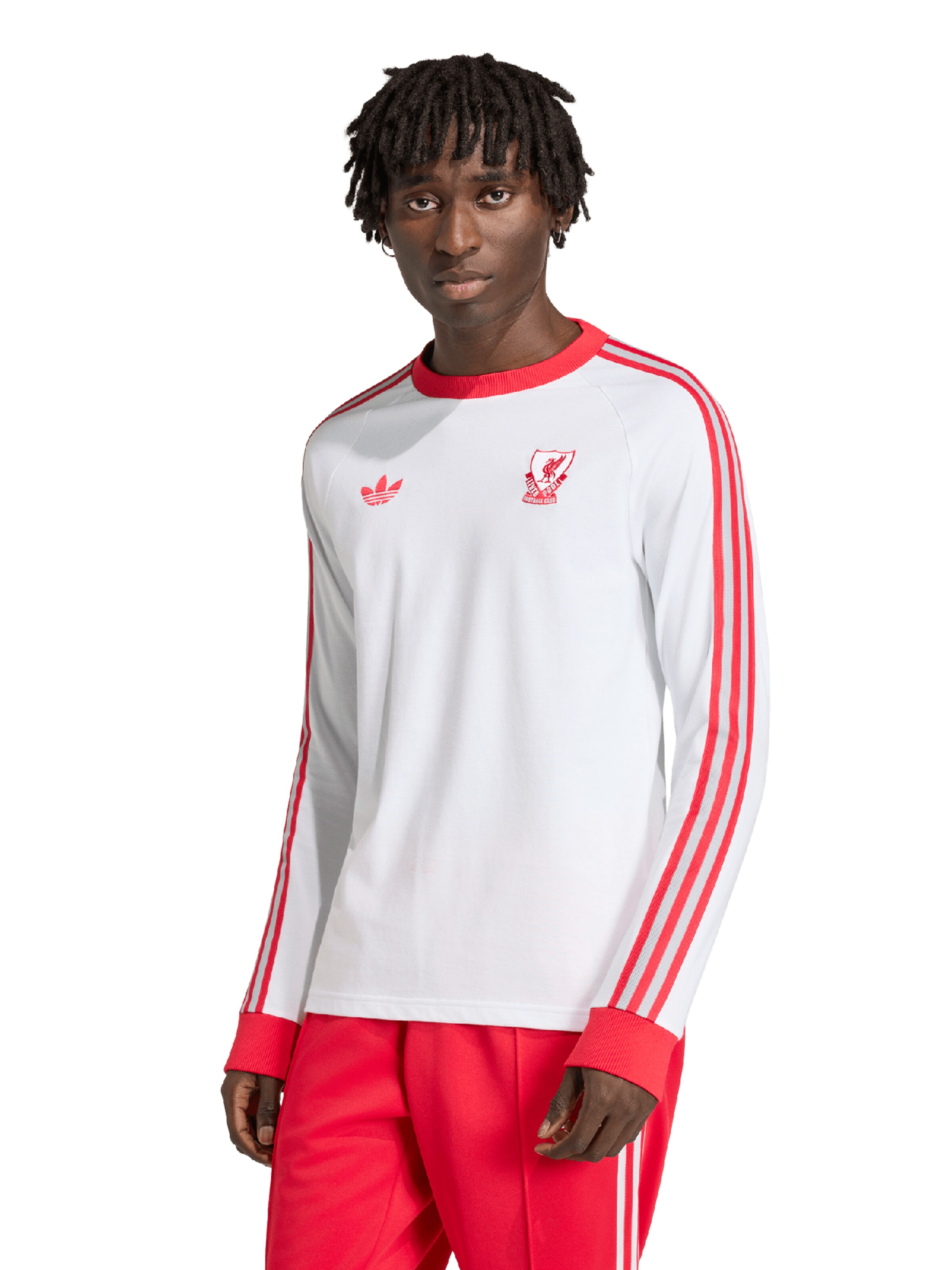 balta ADIDAS PERFORMANCE Sportiniai marškinėliai 'LFC': priekis