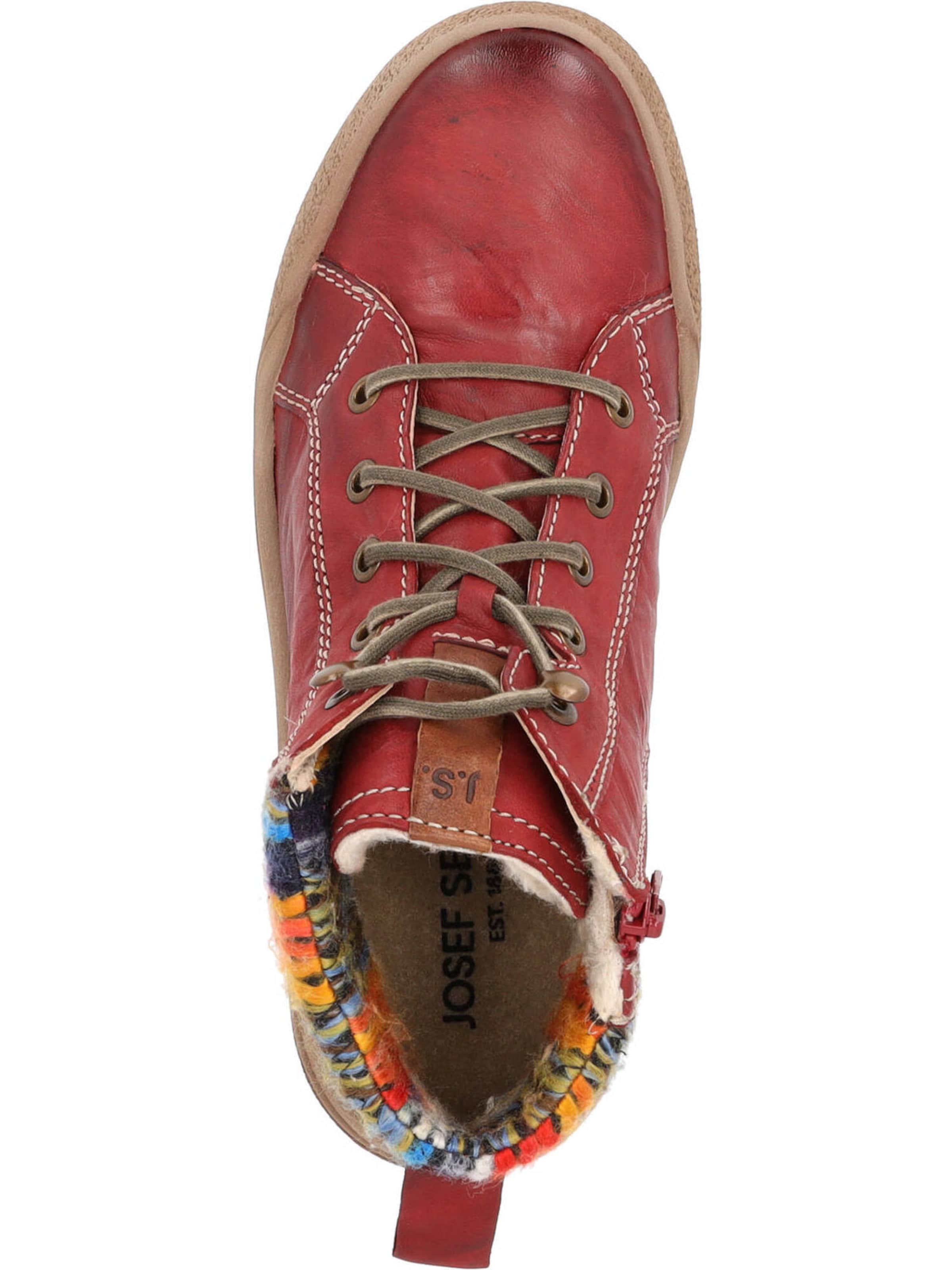 JOSEF SEIBEL Schnürstiefelette 'Alina 52' in Rot