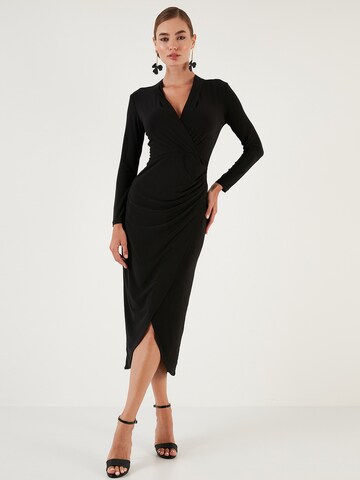 LELA Dress in Black: front