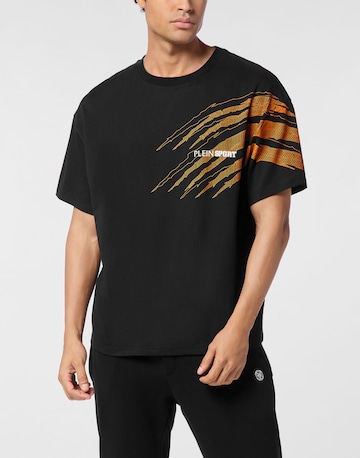 Plein Sport - Camiseta 'Scratch' en negro