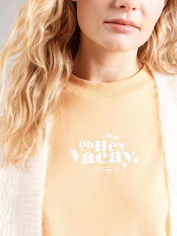 HUGO Shirt 'Vintage' in Oranje