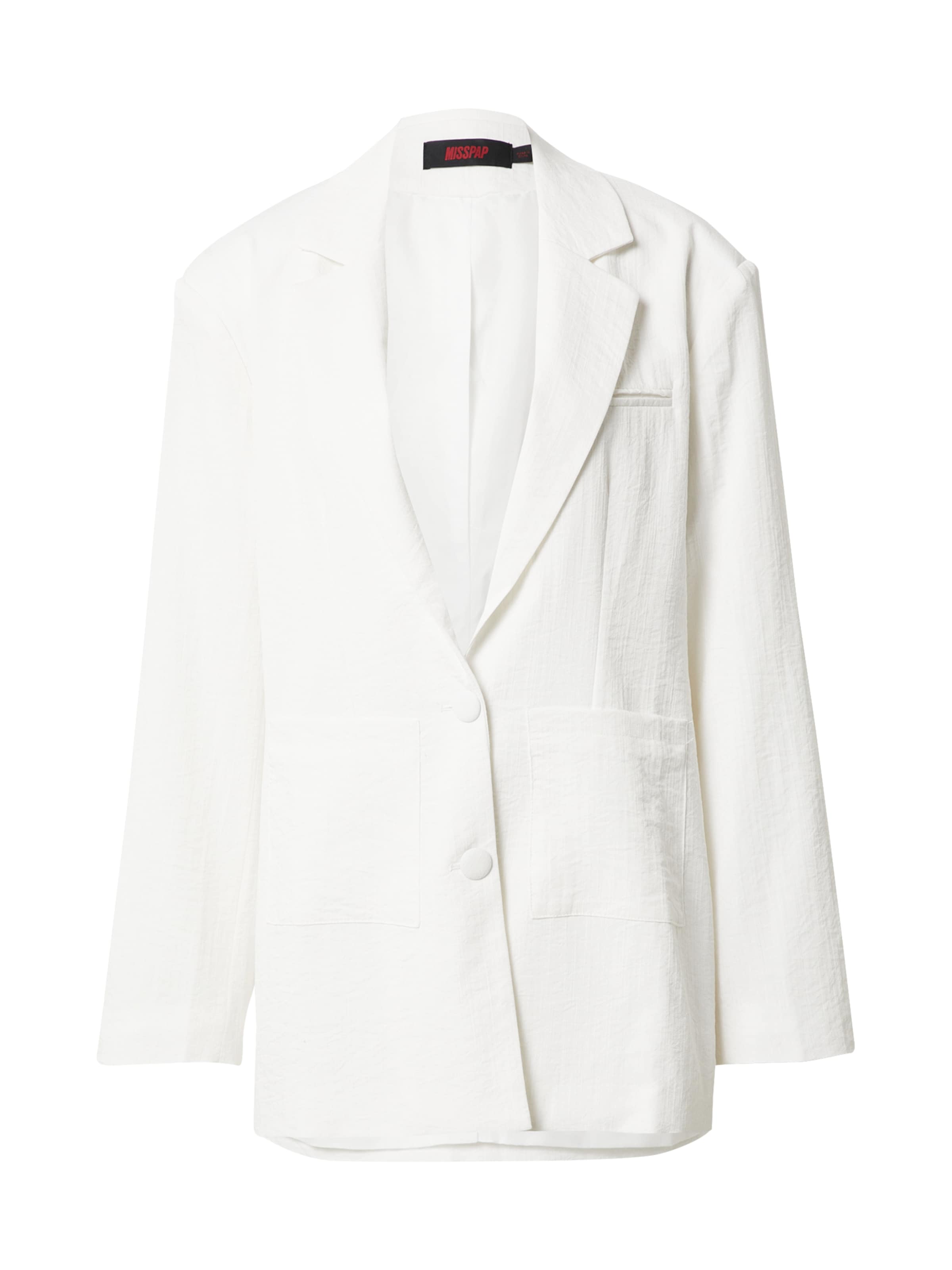 Blazer Misspap en blanc : devant