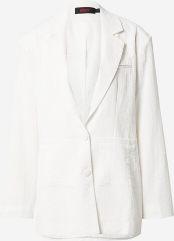 Misspap Blazer in White: front