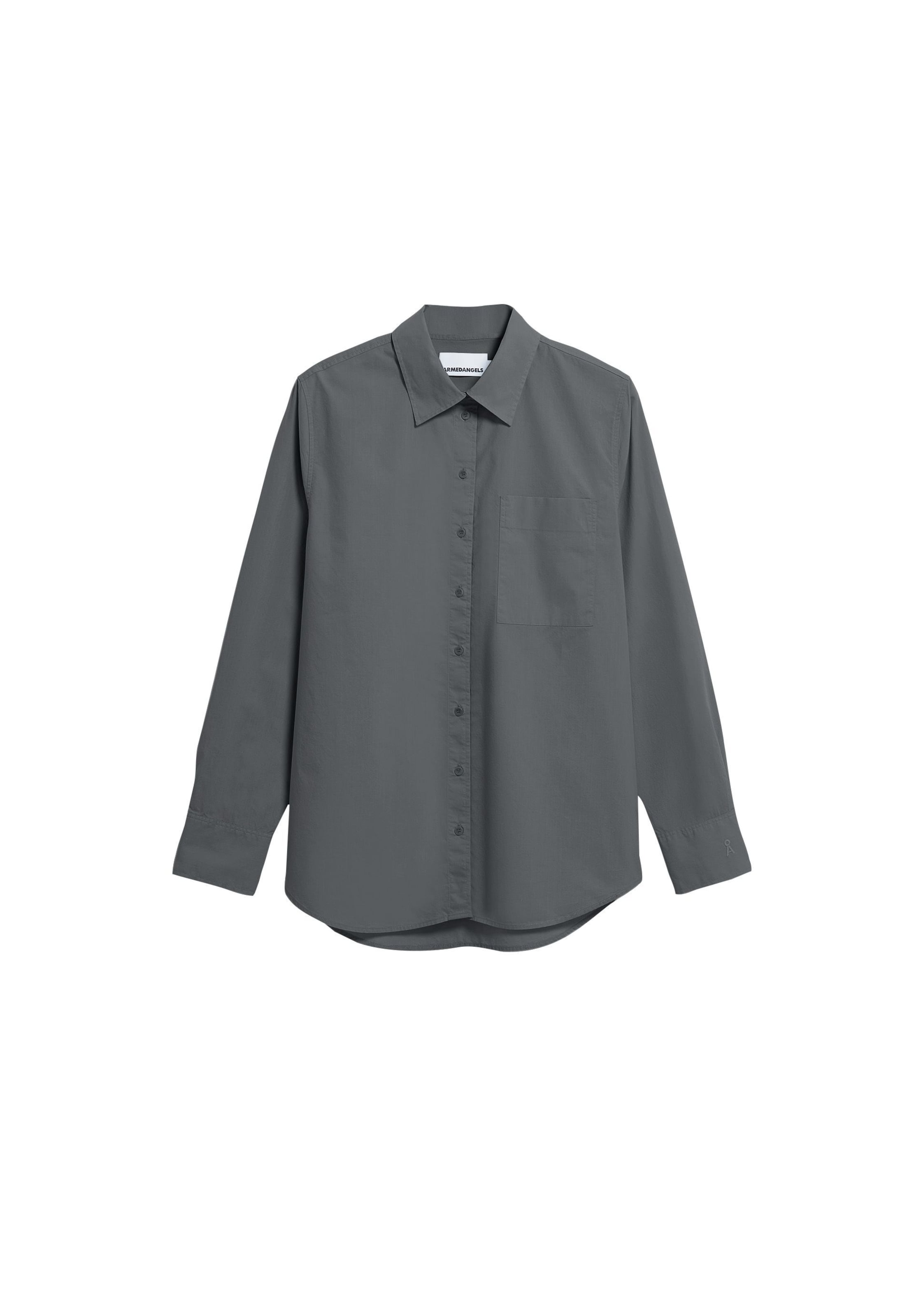 ARMEDANGELS Bluse in Grau: Vorderseite