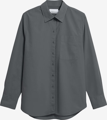 ARMEDANGELS Bluse in Grau: Vorderseite