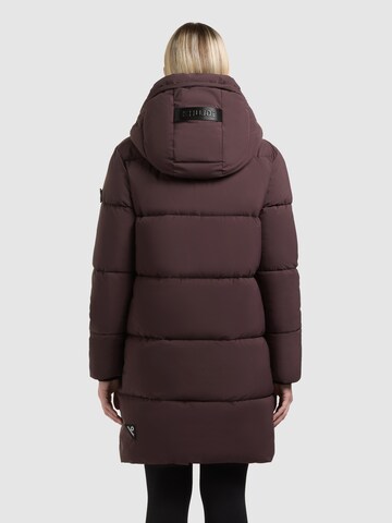 khujo Wintermantel 'Haya2' in Rood