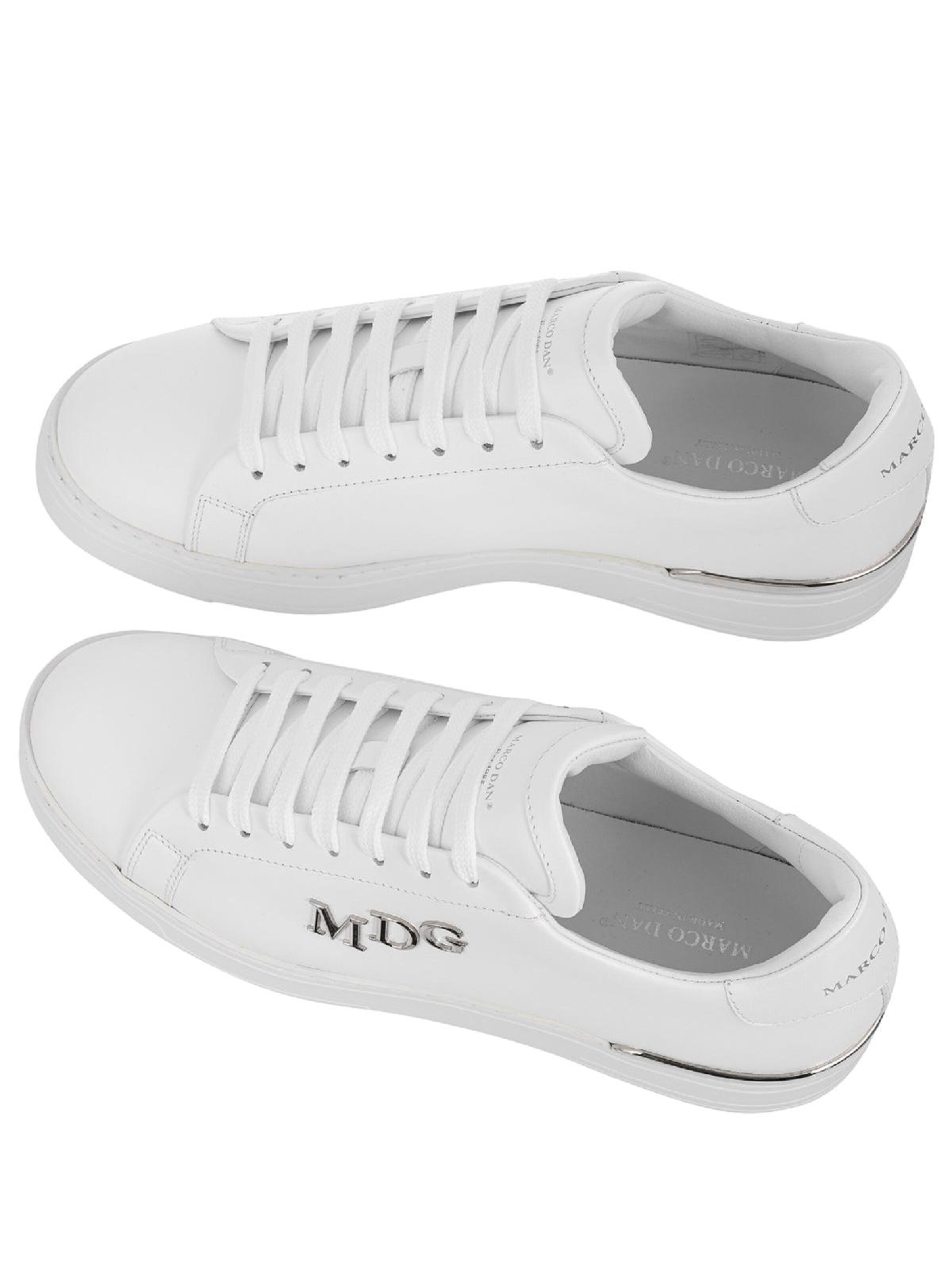 Baskets basses MARCO DAN en blanc