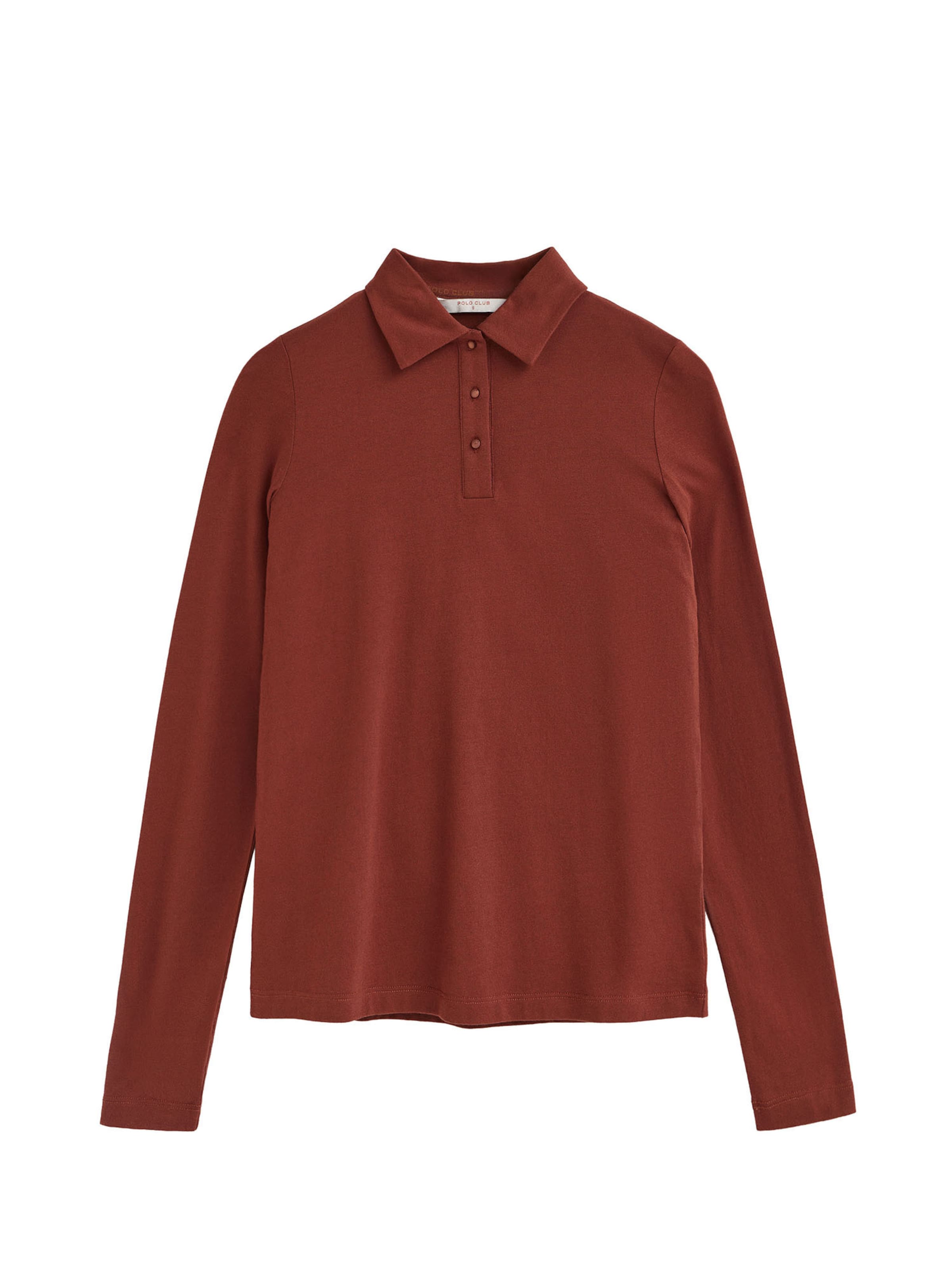 Polo Club Shirt 'ISELA' in L in Wine red, Item view