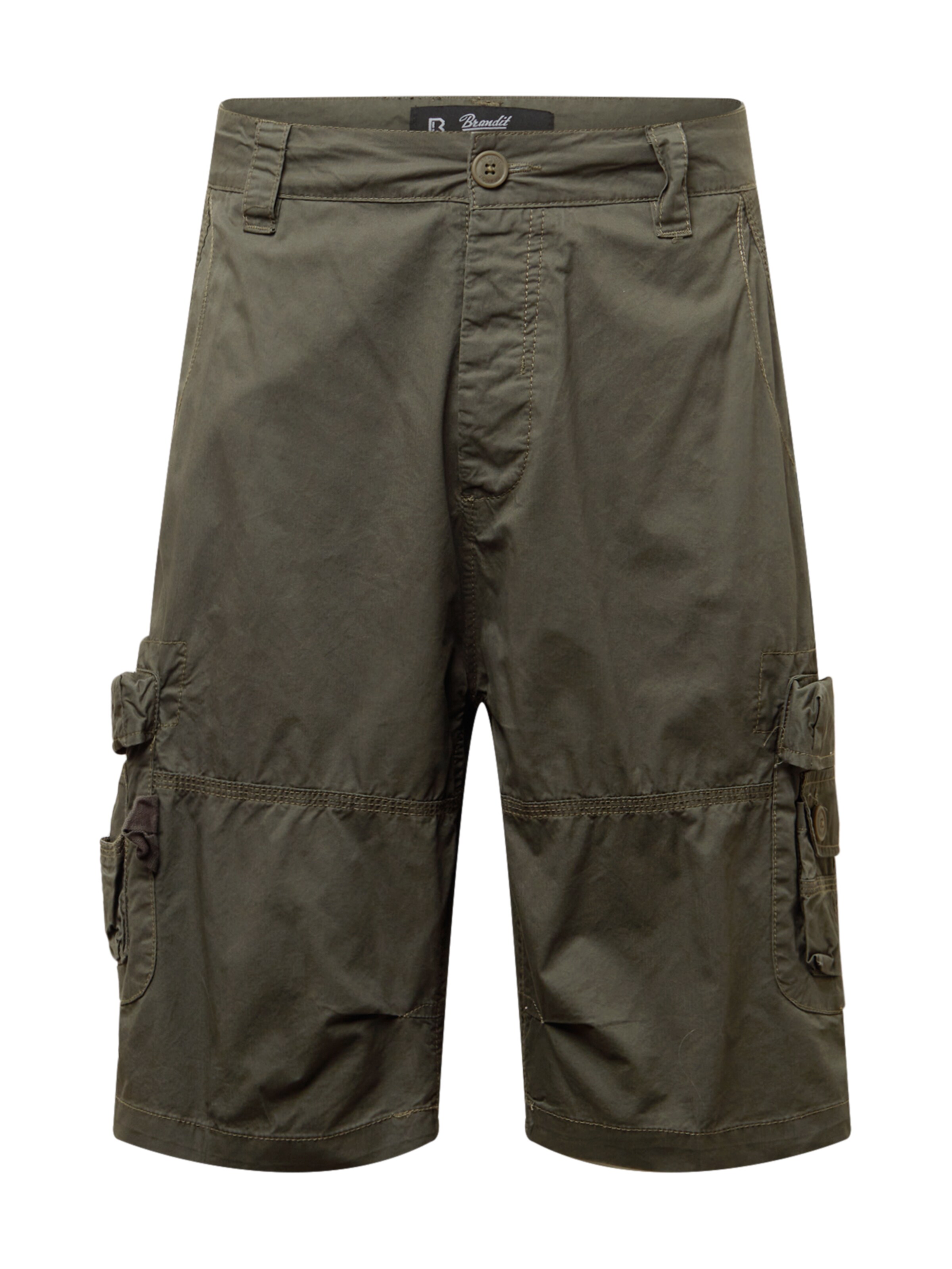 Brandit Cargobroek in Groen: voorkant